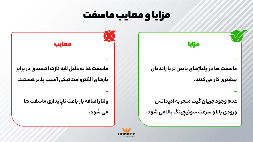 مزایا و معایب ماسفت