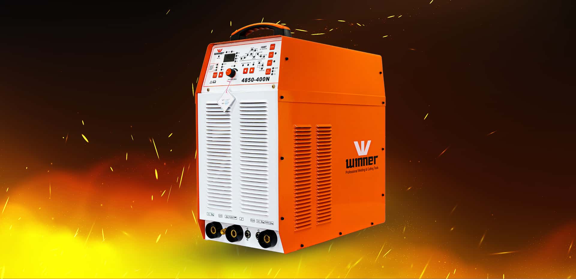 دستگاه جوش آرگون دیجیتالی 400 آمپر پالسی AC/DC وینر مدل 4850