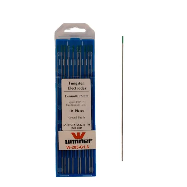 تنگستن جوشکاری آرگون سبز سایز 1.6 مدل W-205