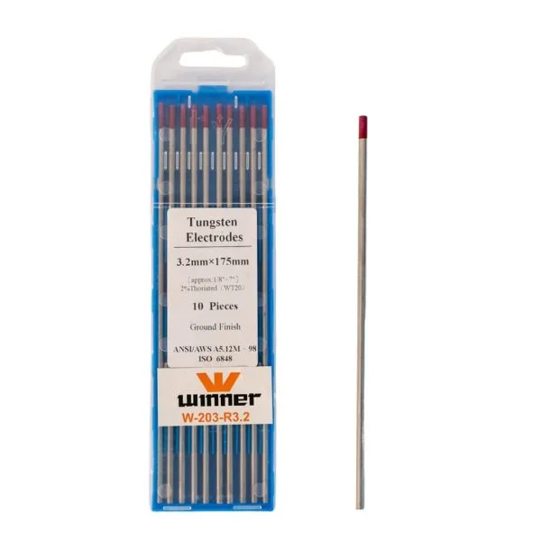 تنگستن جوشکاری آرگون قرمز سایز 3.2 مدل W-203