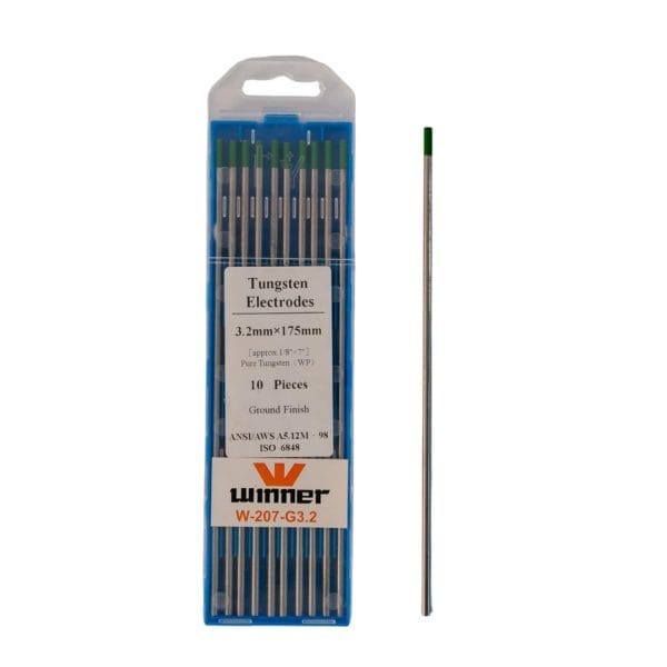 تنگستن جوشکاری آرگون سبز سایز 3.2 مدل W-207