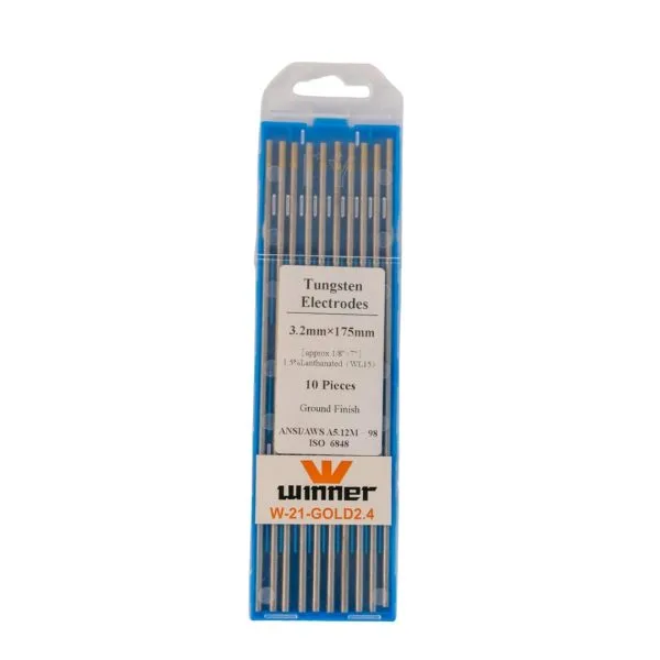 تنگستن جوشکاری آرگون طلایی سایز 3.2 مدل W-210